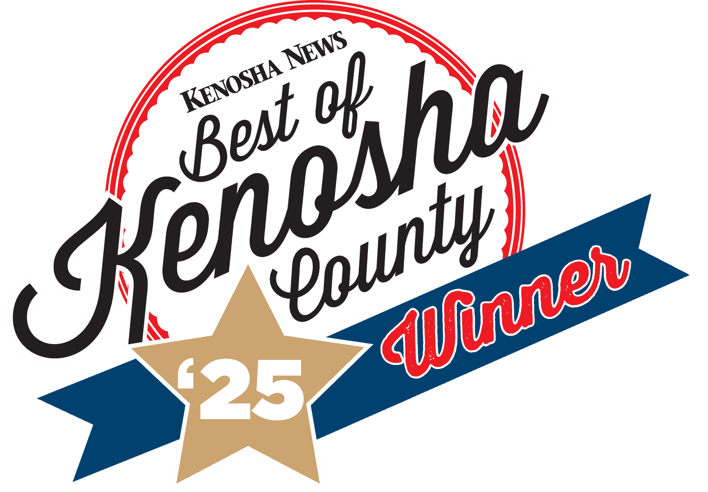 Winner 2025 Best of Kenosha County